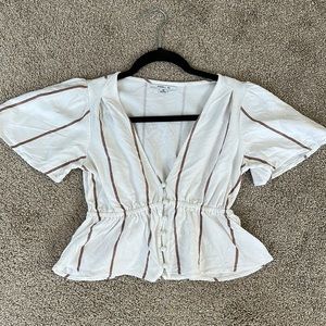 O’Neill peplum top